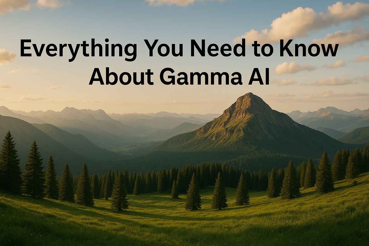 The Secrets of Gamma AI: Everything You Need to Know